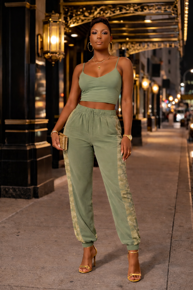 Luxe Utility Fatigue Pant